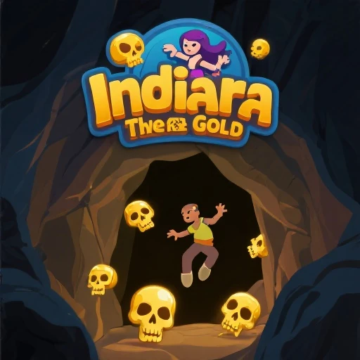 Indiara and the skull gold